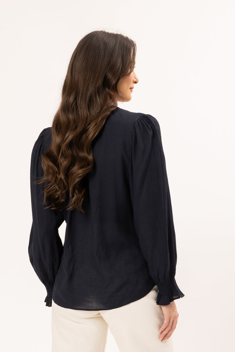 ADDYSON LS TOP | Navy
