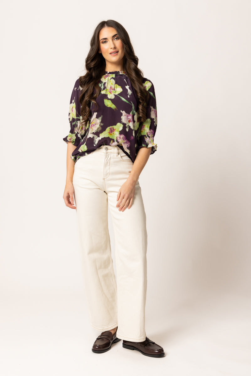 Gifted Top | Merlot Bloom