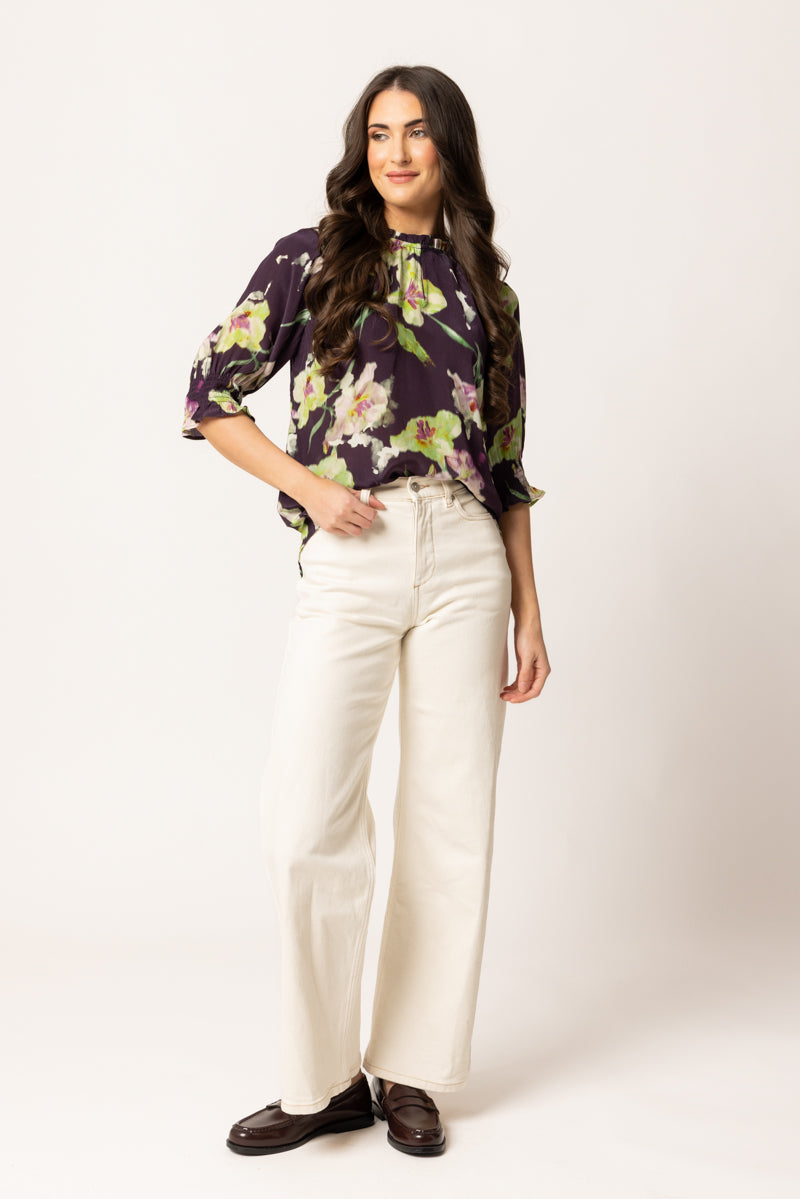 Gifted Top | Merlot Bloom