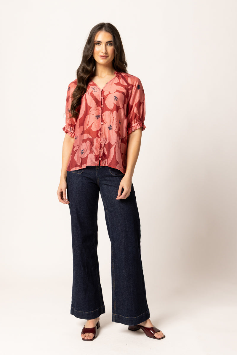 Essence Top | Pink Bloom