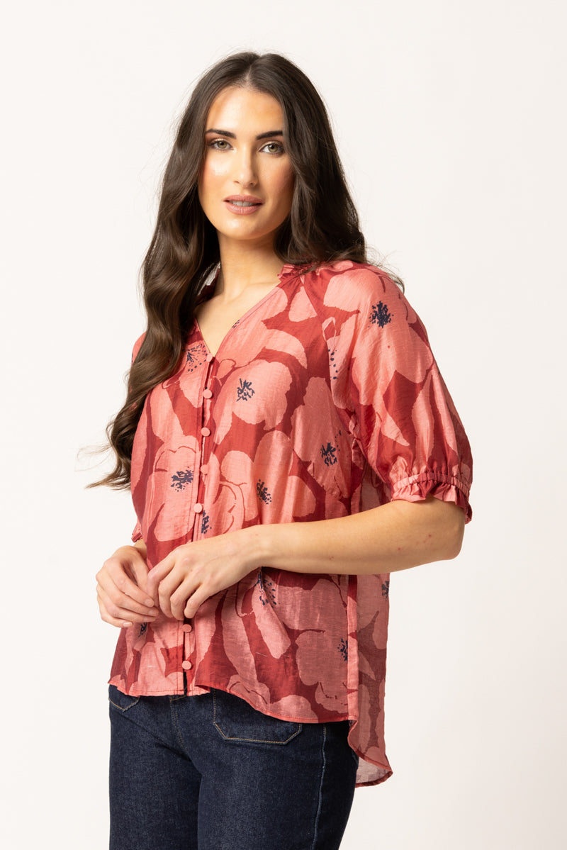 Essence Top | Pink Bloom