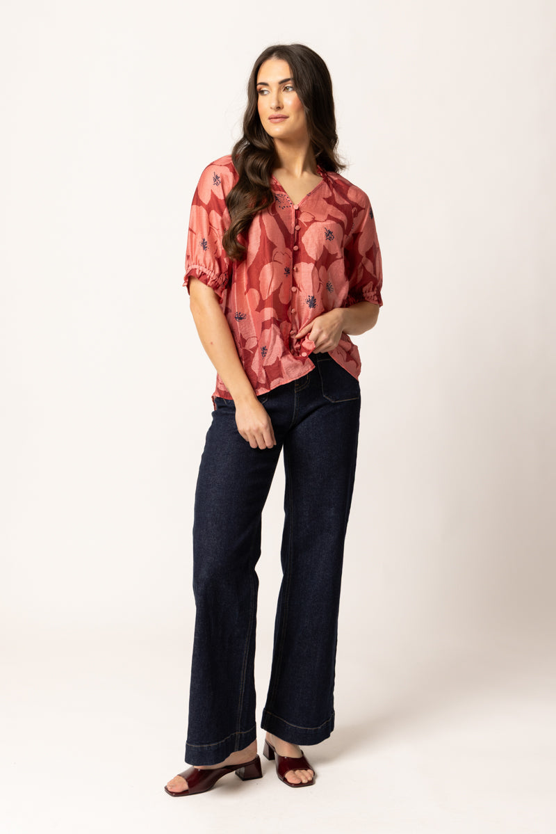 Essence Top | Pink Bloom