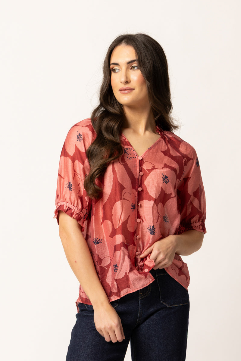 Essence Top | Pink Bloom