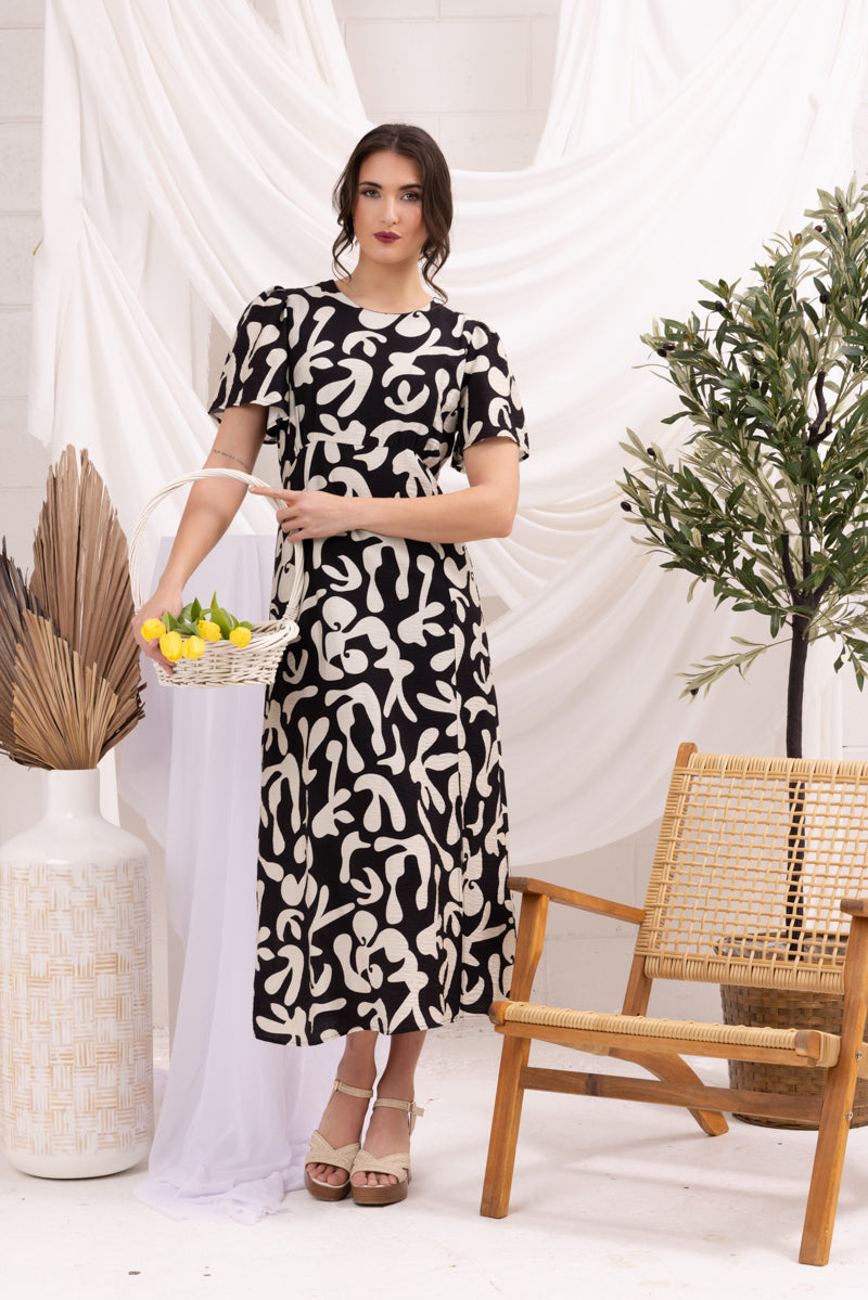 Angel Dress - Mono Bloom