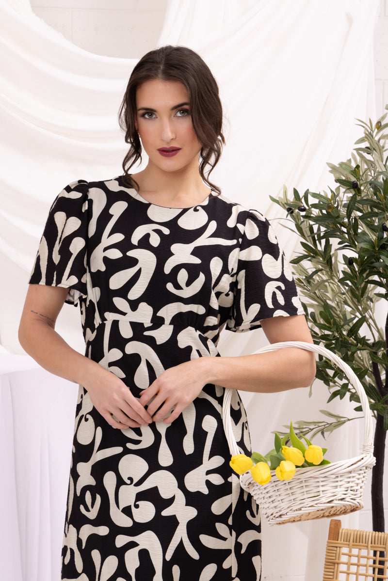 Angel Dress - Mono Bloom