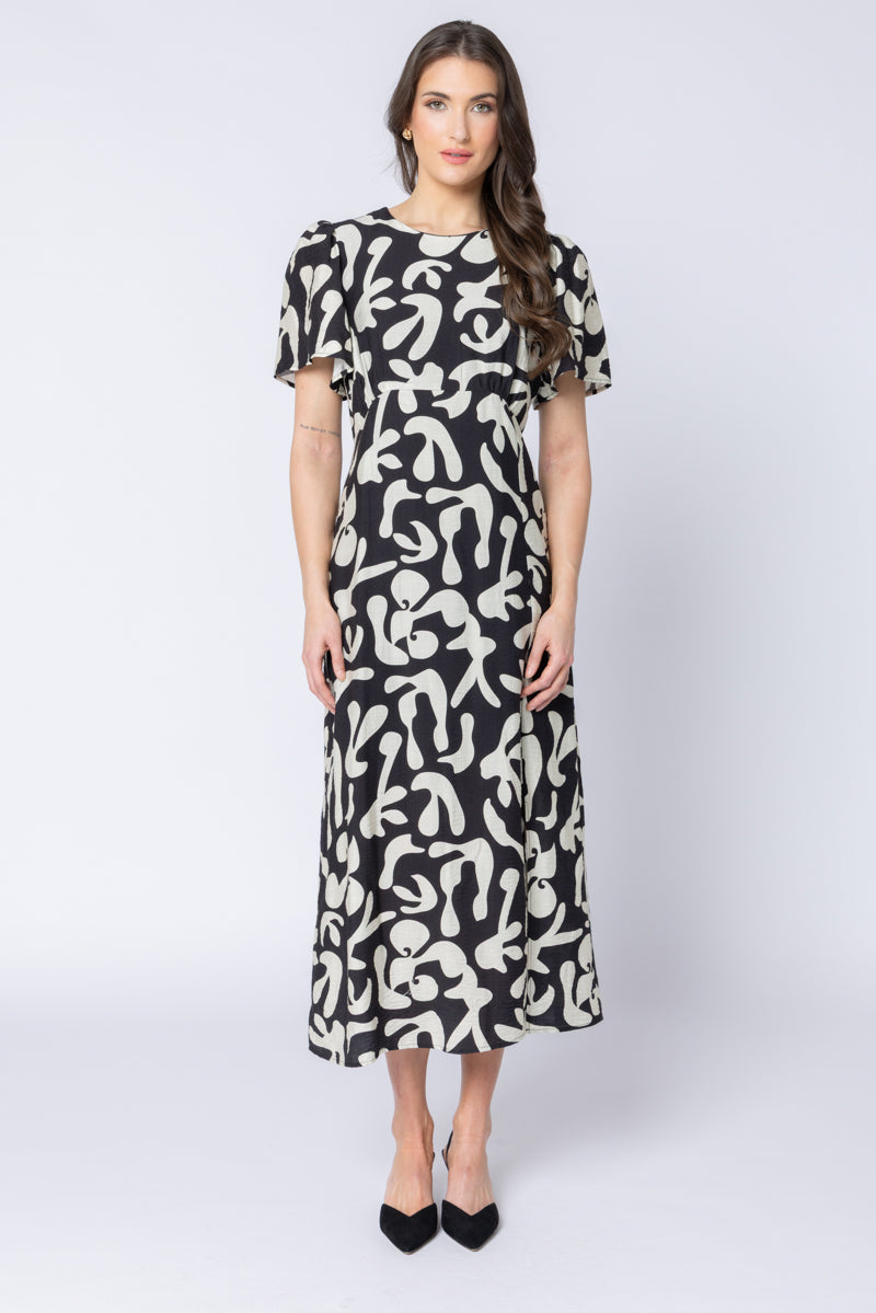 Angel Dress - Mono Bloom