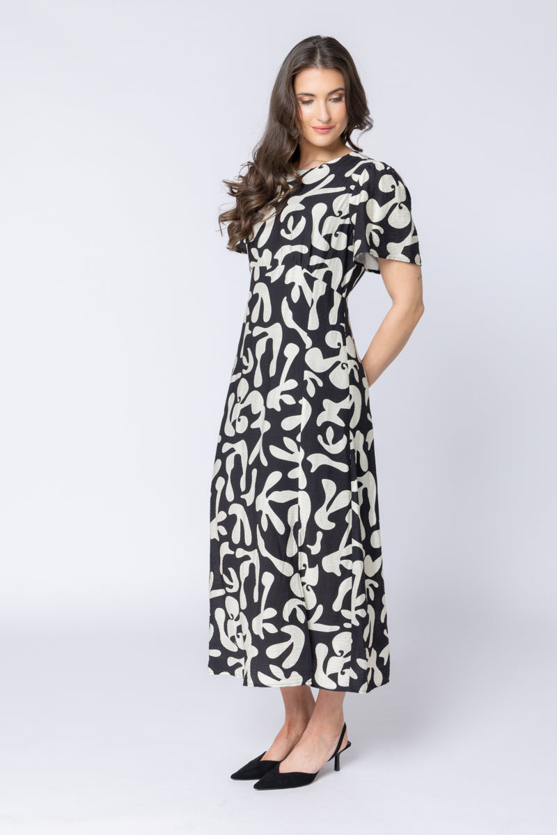 Angel Dress - Mono Bloom