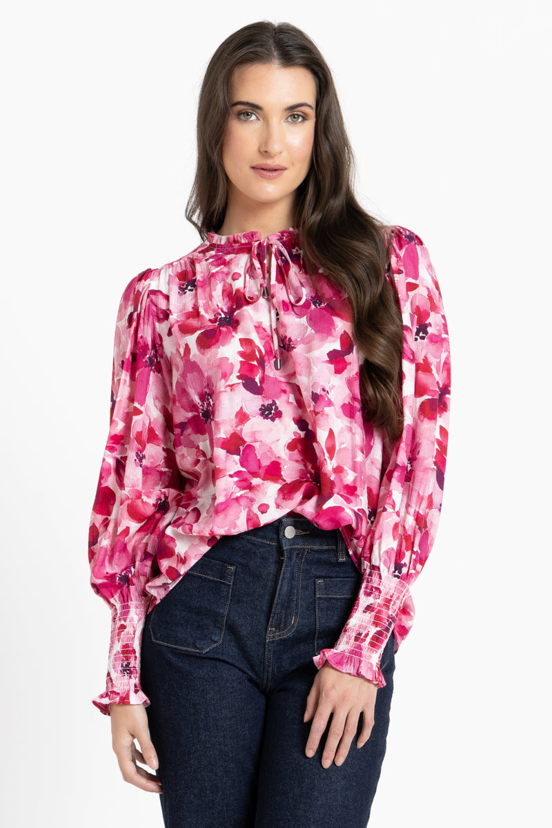 BYRON BLOUSE | Blossom Smudge