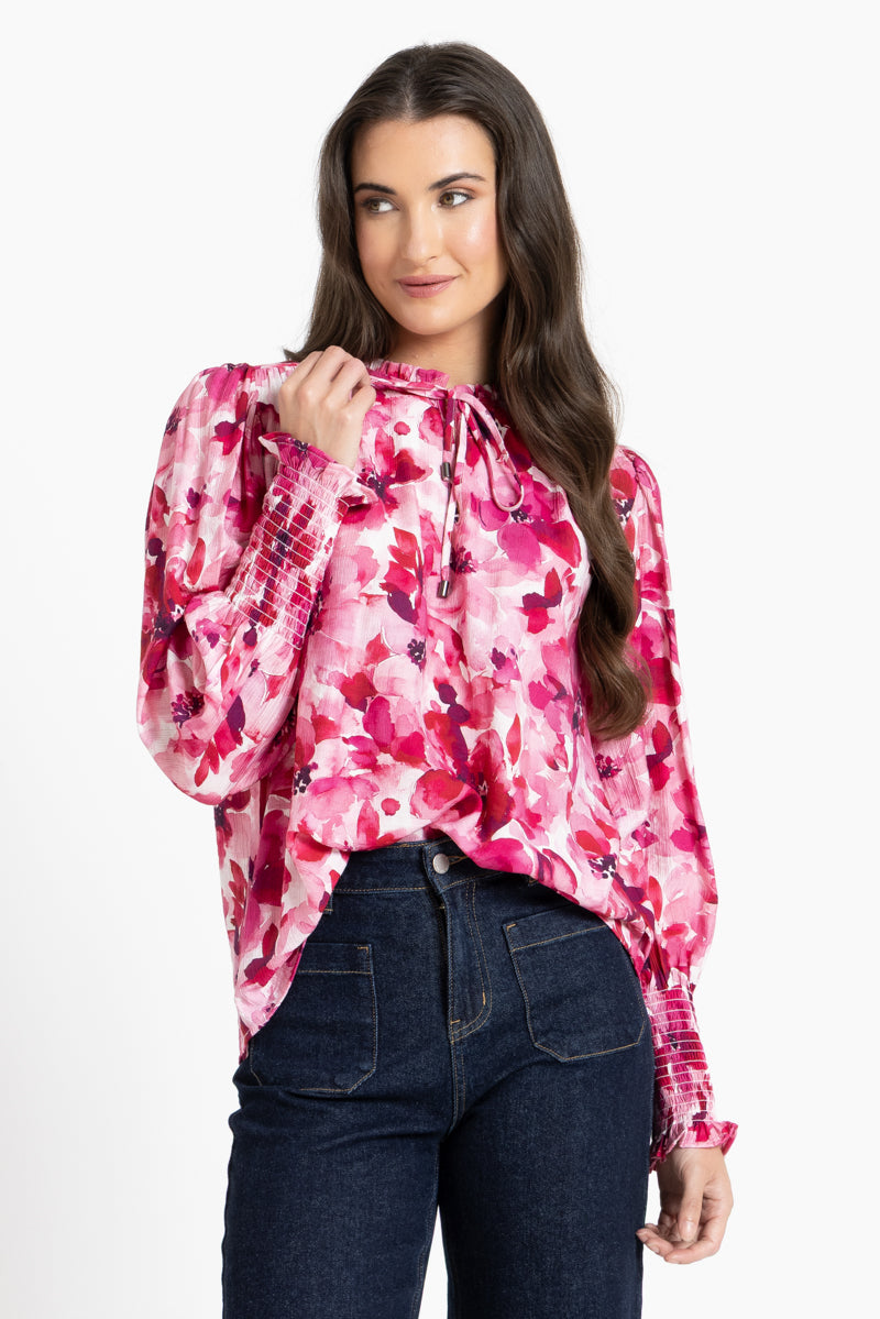 BYRON BLOUSE | Blossom Smudge