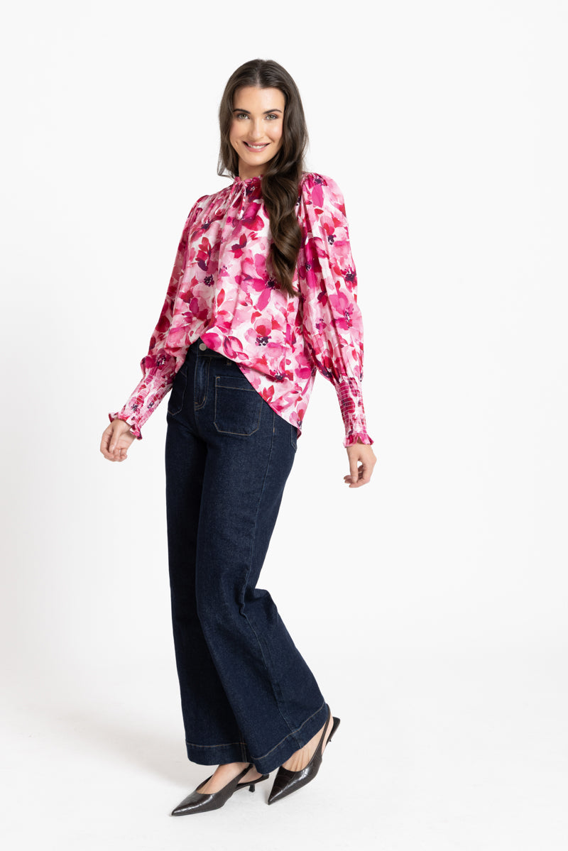 BYRON BLOUSE | Blossom Smudge