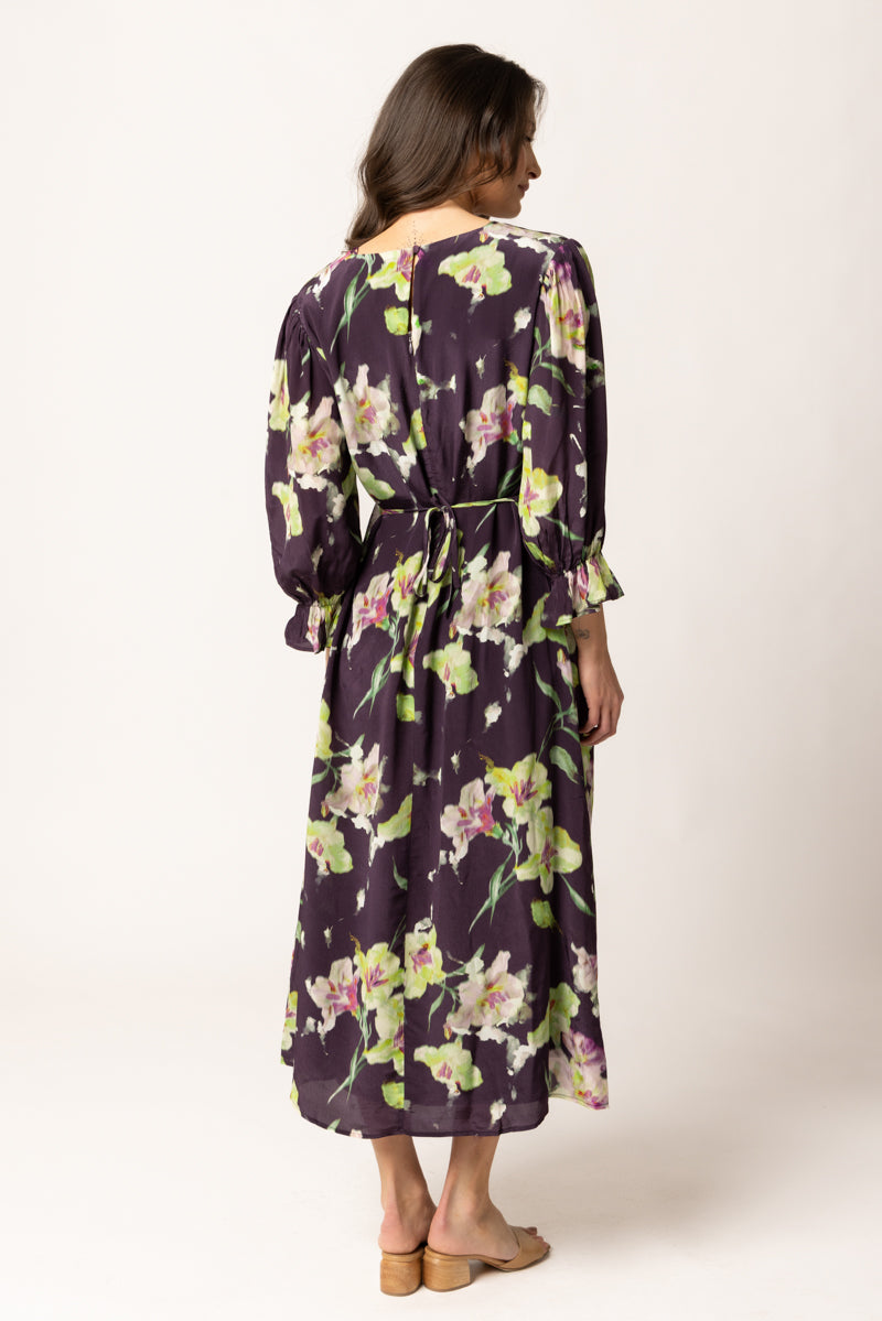 SANTORINI DRESS |  Merlot Bloom