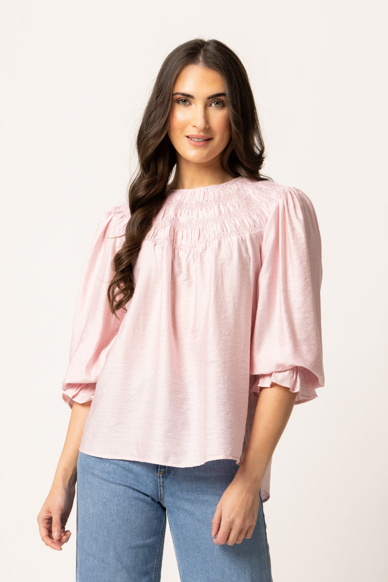 Devoted 2 U Top | Blush