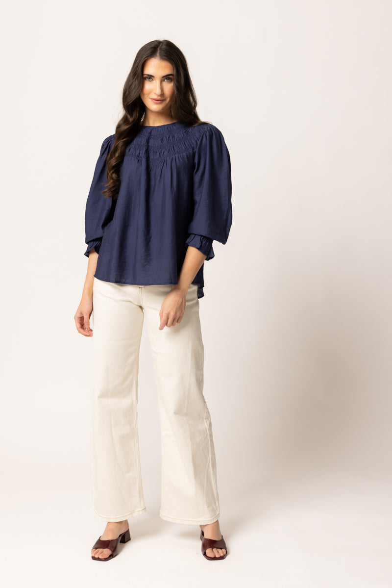 Devoted 2 U Top | Navy