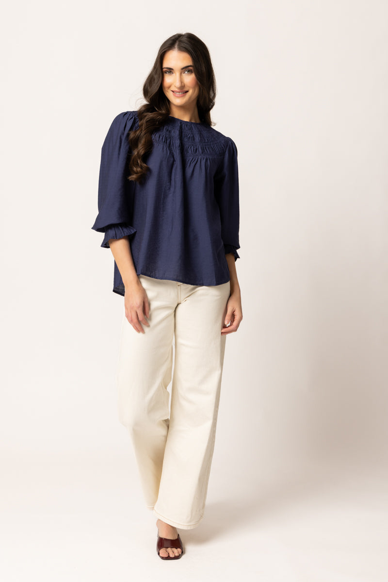 Devoted 2 U Top | Navy