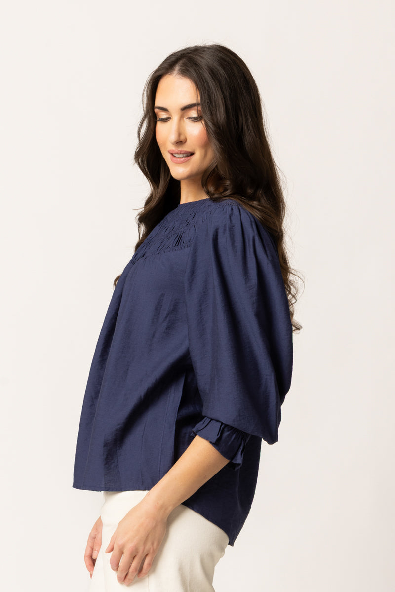 Devoted 2 U Top | Navy