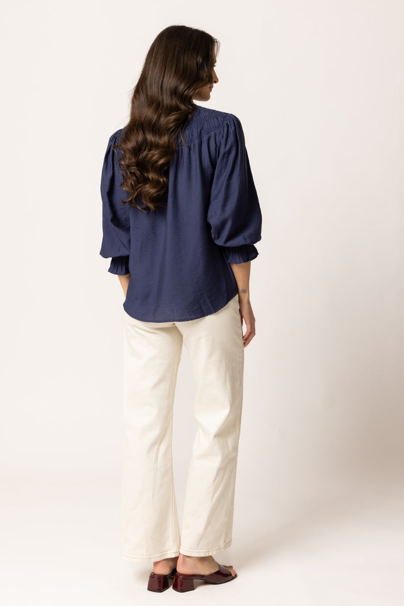 Devoted 2 U Top | Navy