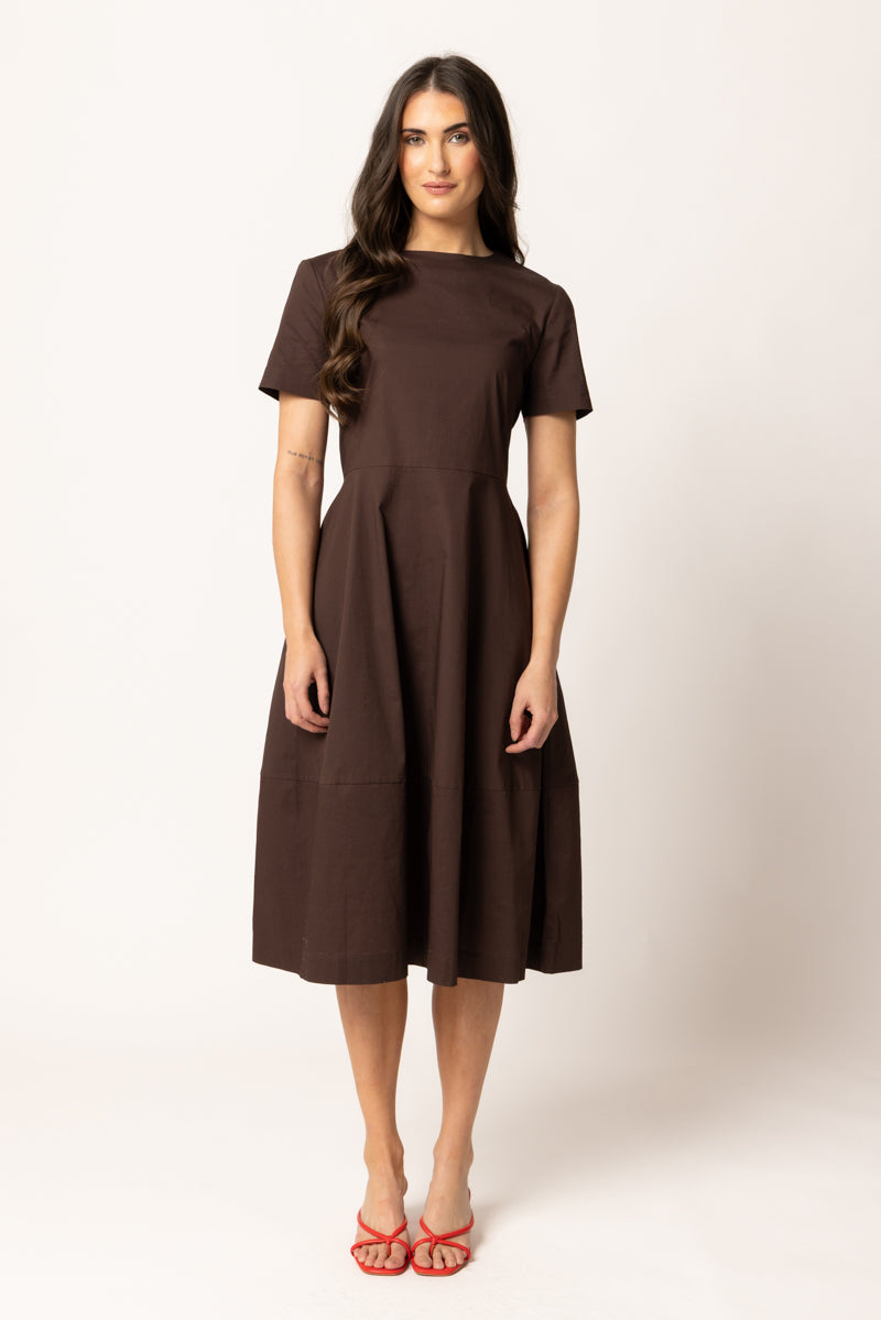 Vouge Dress | Cocoa