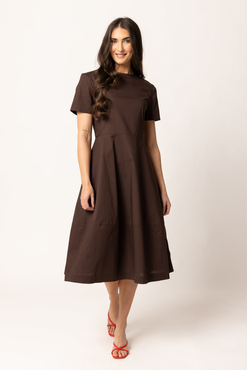 Vouge Dress | Cocoa