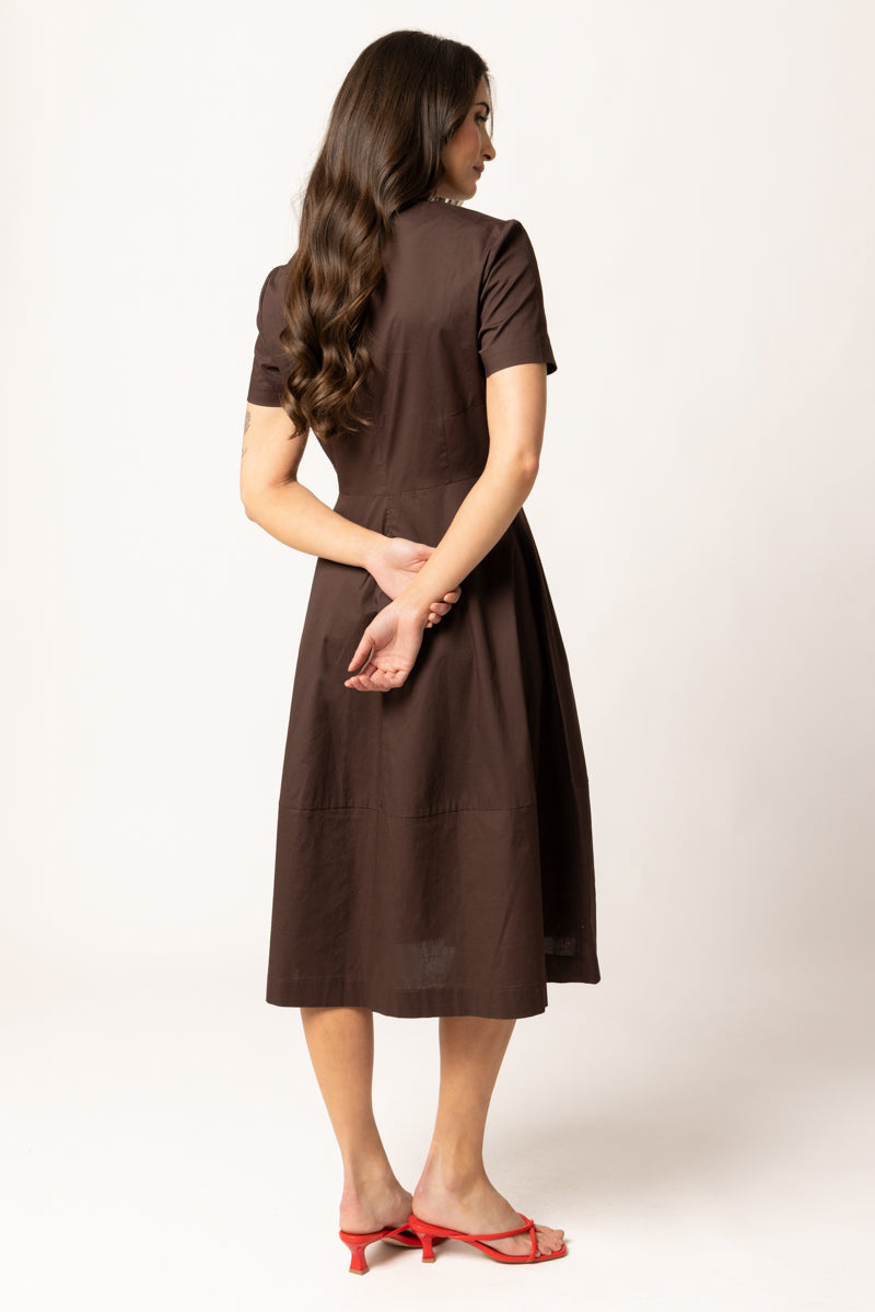 Vouge Dress | Cocoa