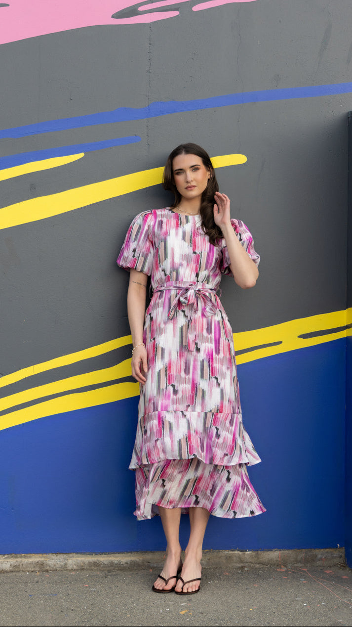 SENORITA DRESS | Pink Iridescence