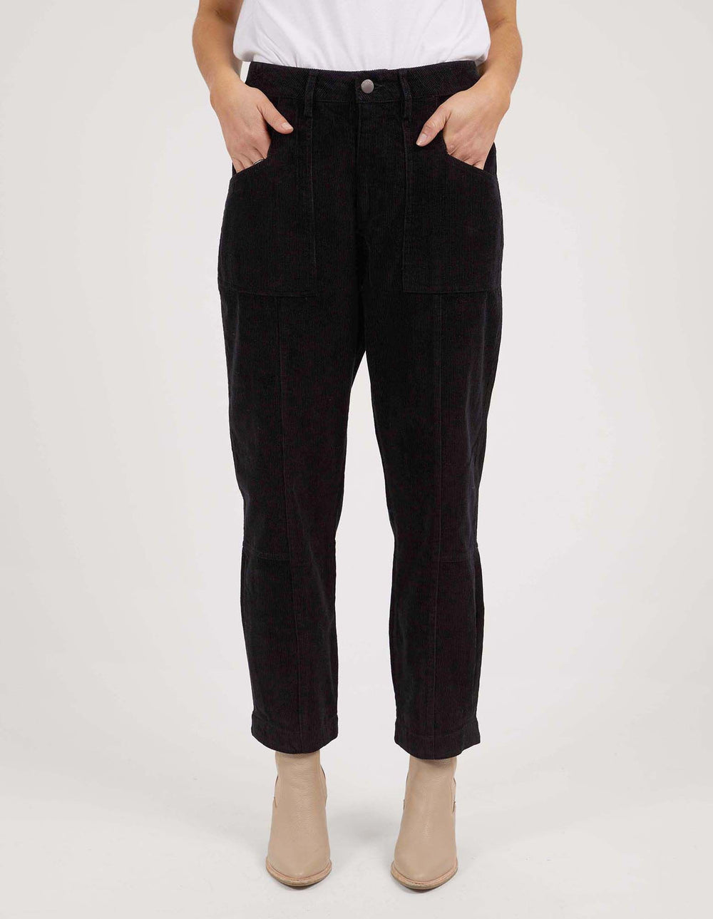 Montana Cord Pant - Black