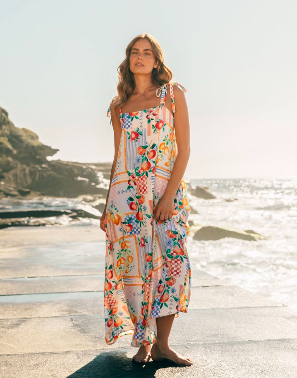 Sunburst Maxi Dress