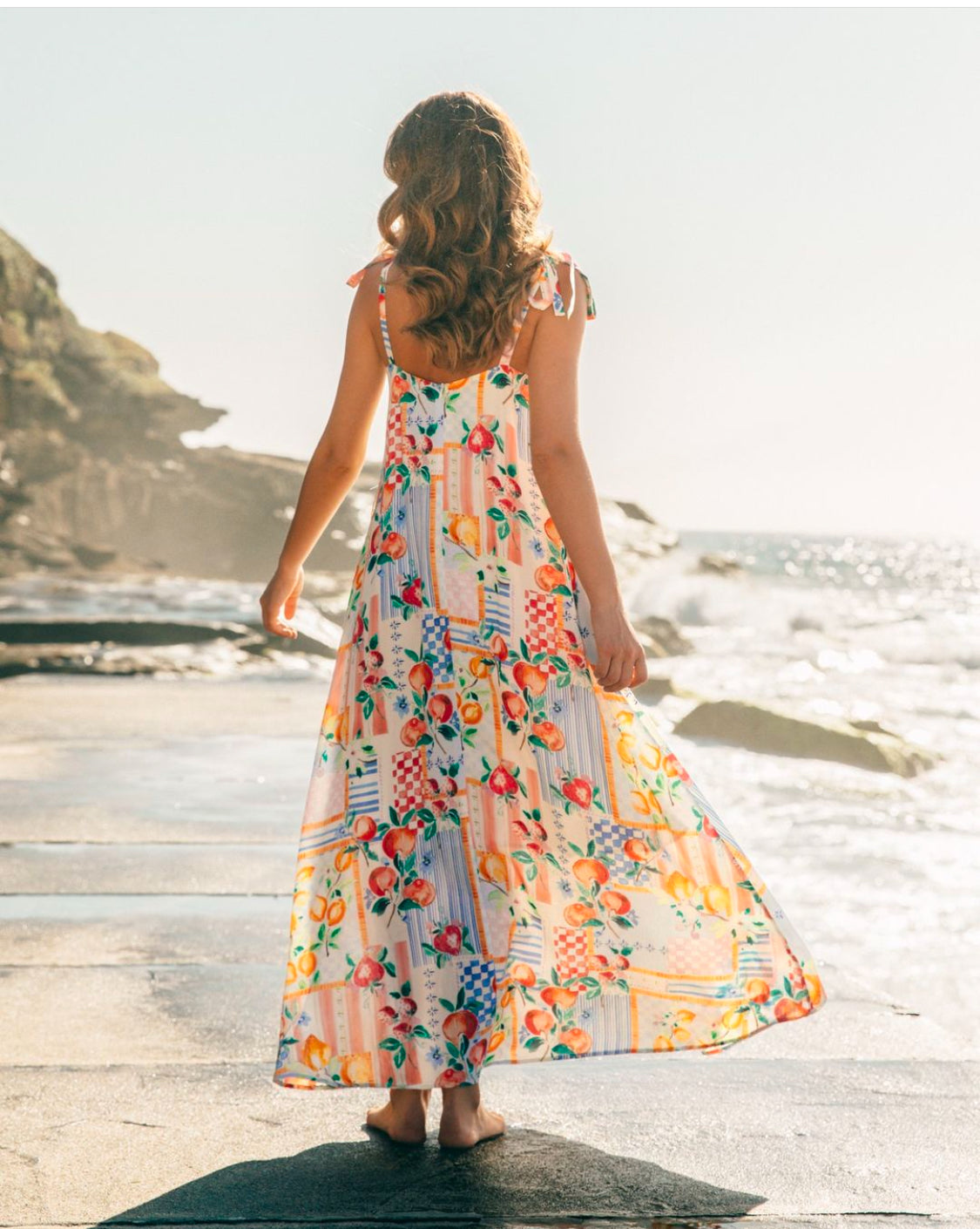 Sunburst Maxi Dress