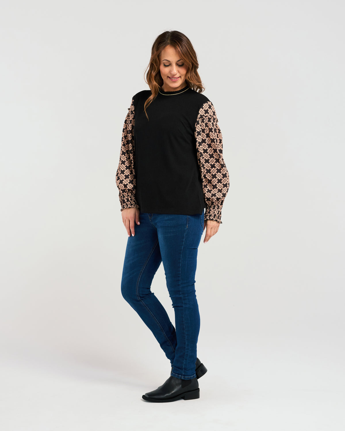 Kiana Top - Basket Weave