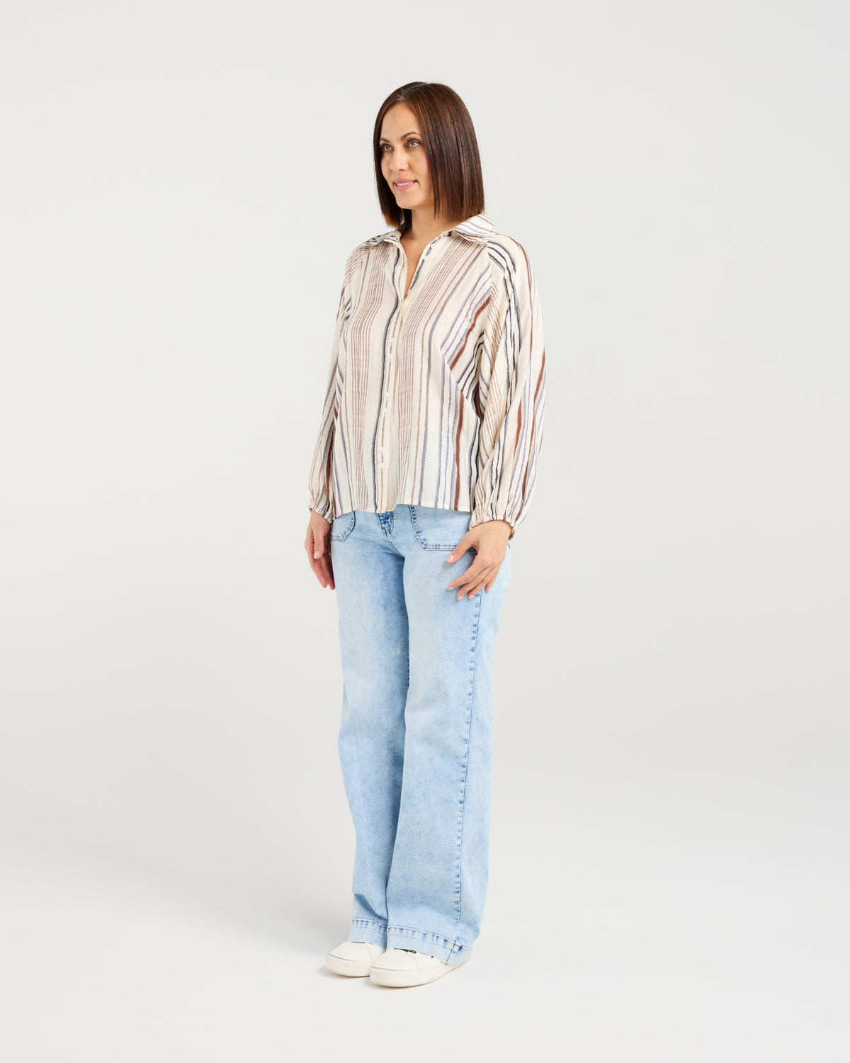 Marigold Shirt | Mist Lines