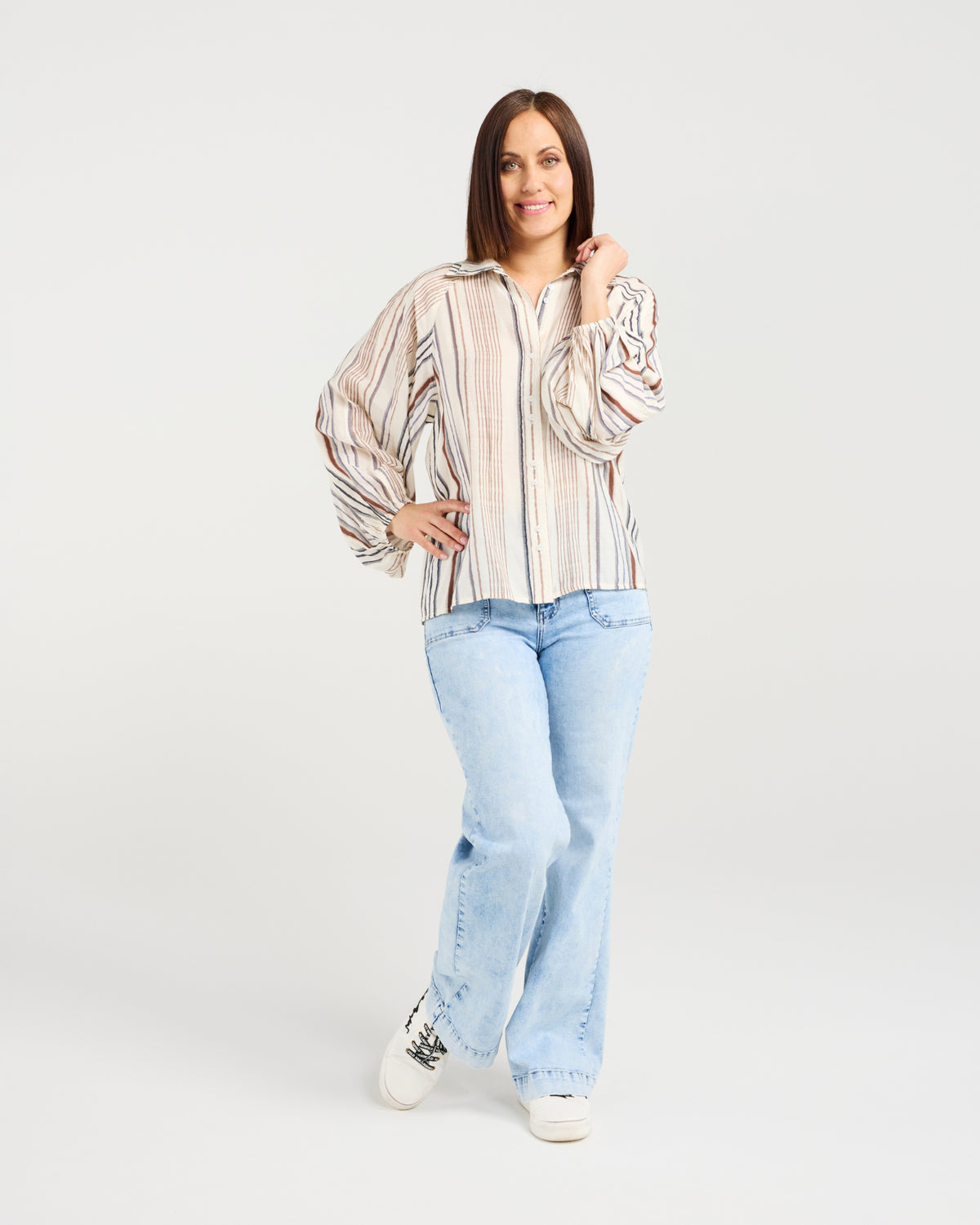 Marigold Shirt | Mist Lines