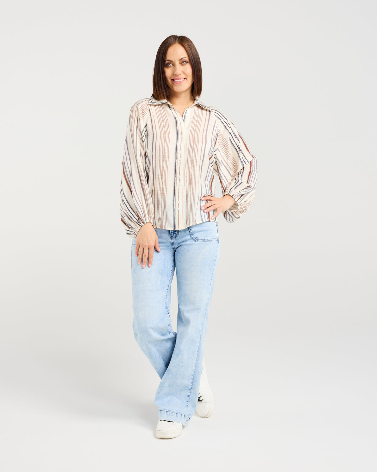 Marigold Shirt | Mist Lines