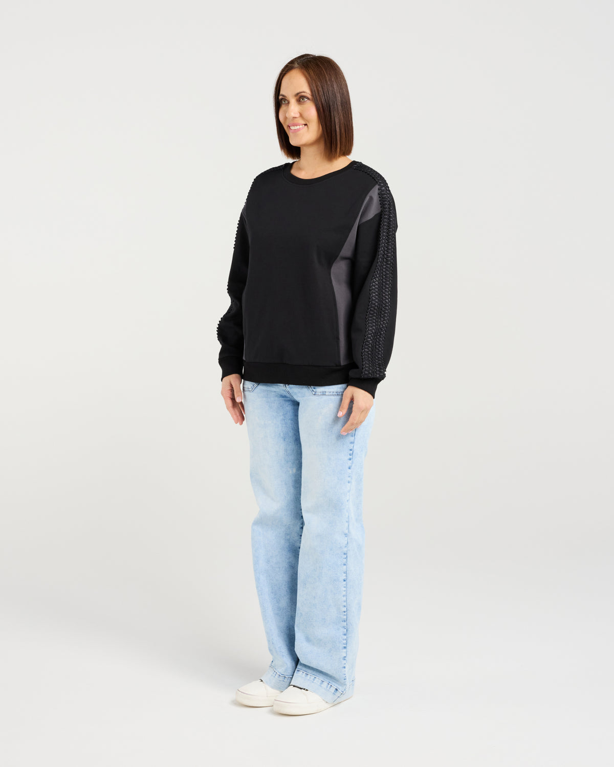 Maren Jumper | Black & Grey