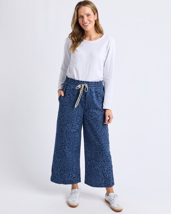 Anna Animal Denim Pant