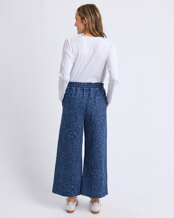 Anna Animal Denim Pant