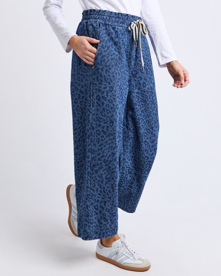 Anna Animal Denim Pant