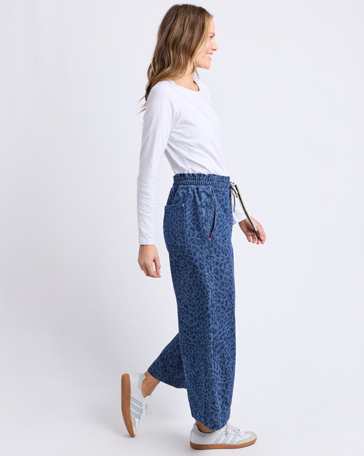 Anna Animal Denim Pant