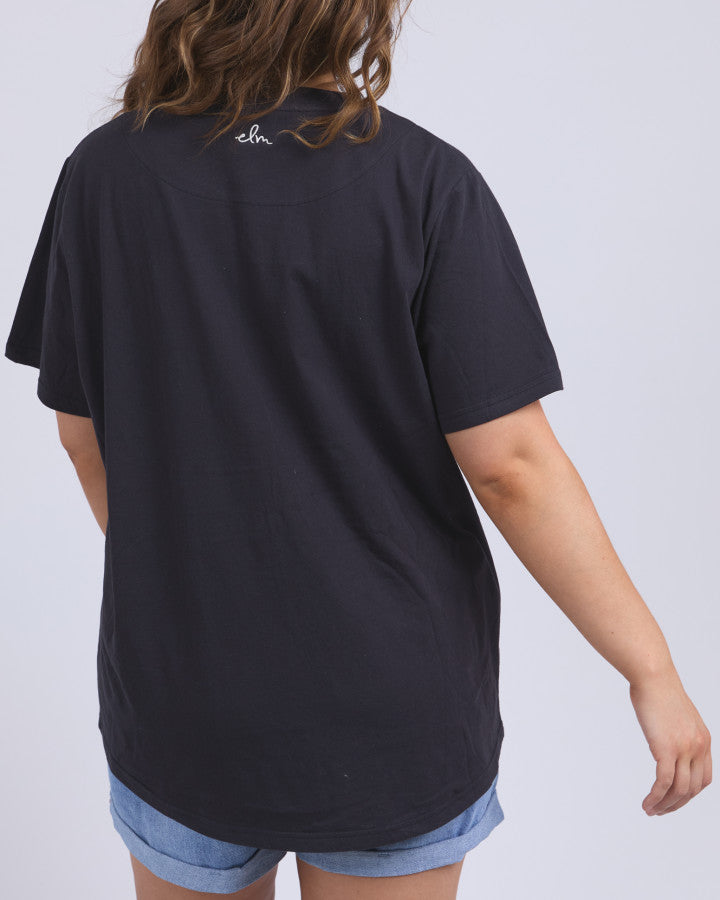 Azalea Tee - Navy