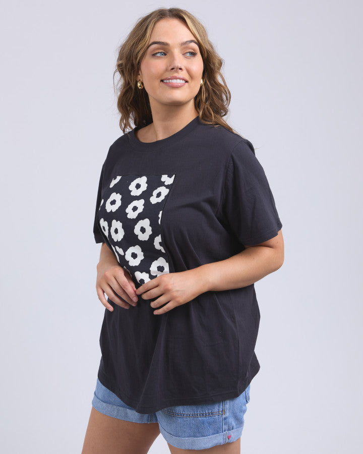 Azalea Tee - Navy