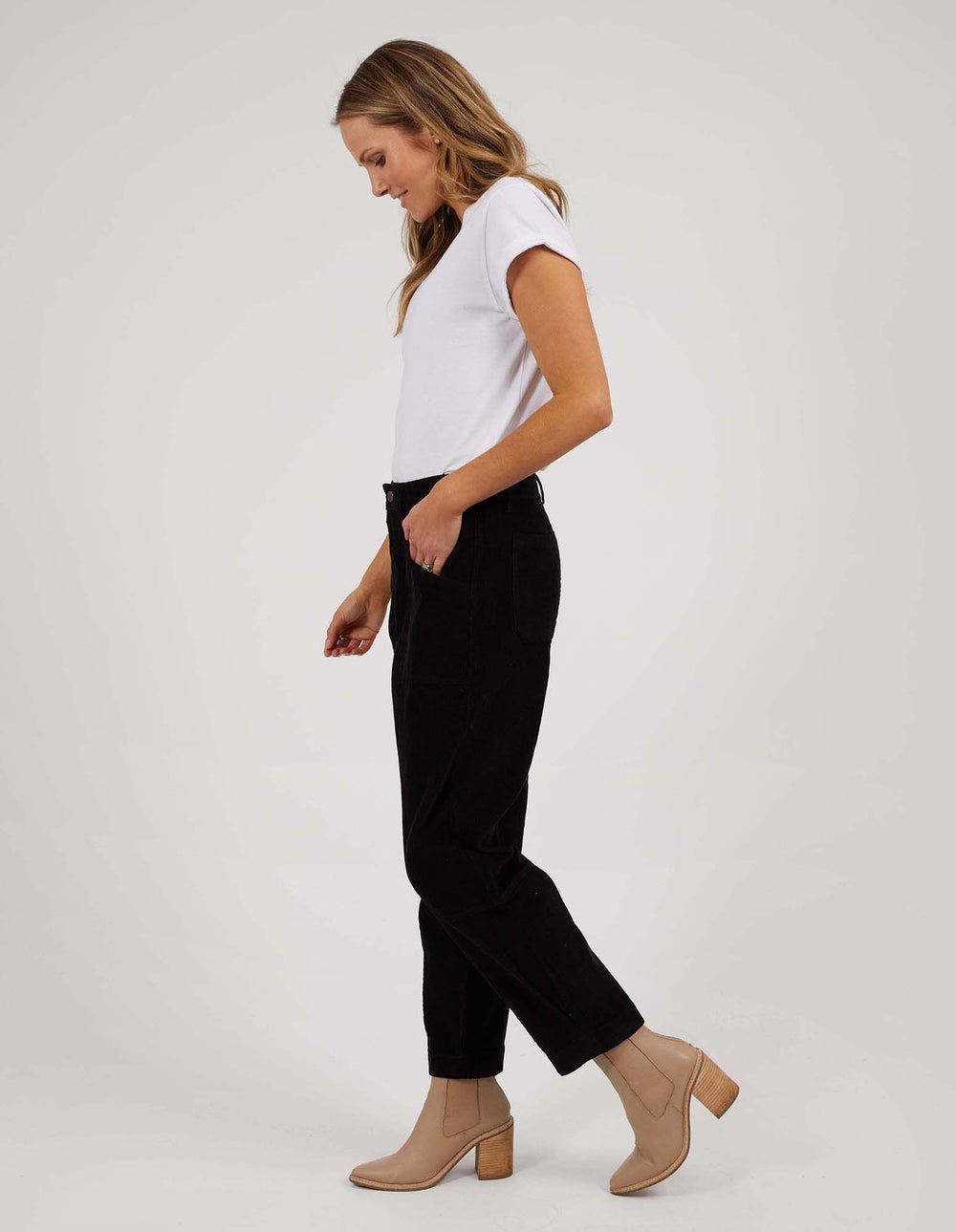 Montana Cord Pant - Black