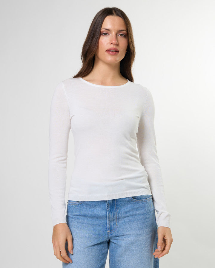 Base Knit - White