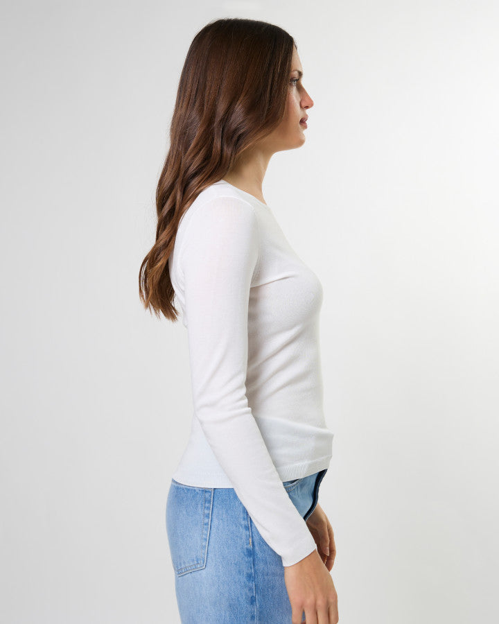 Base Knit - White