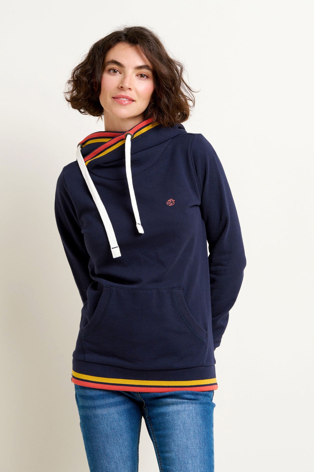 Elise Tipping Hoodie - Navy