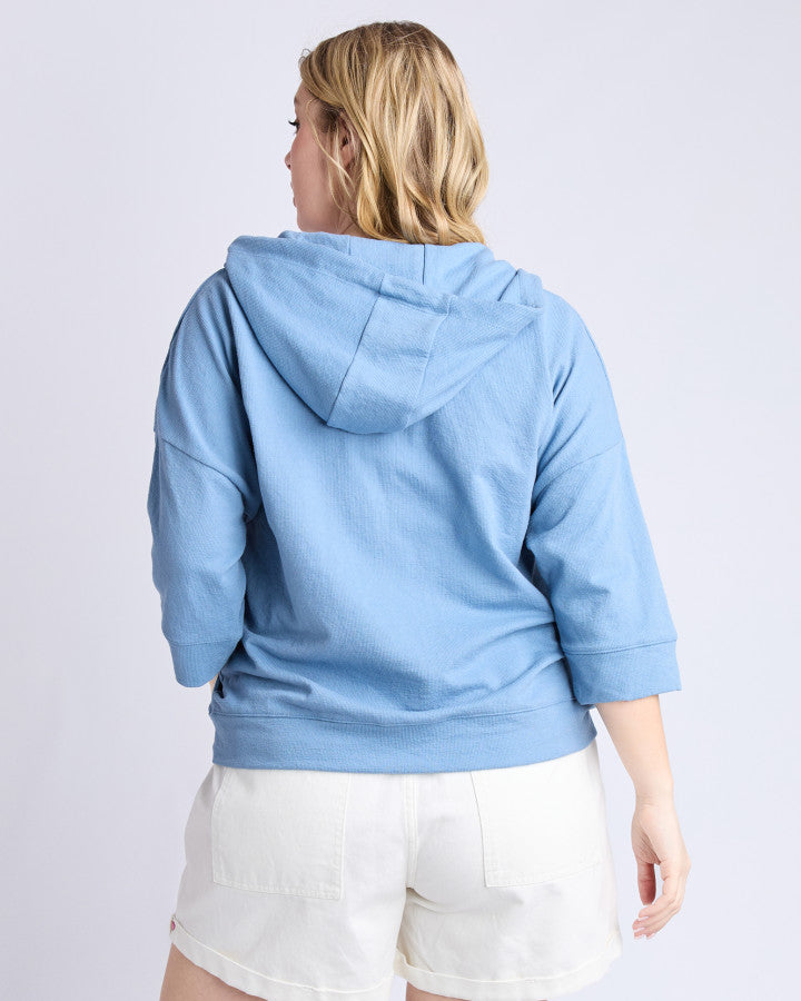 Beachy Hoodie - Blue Shadow