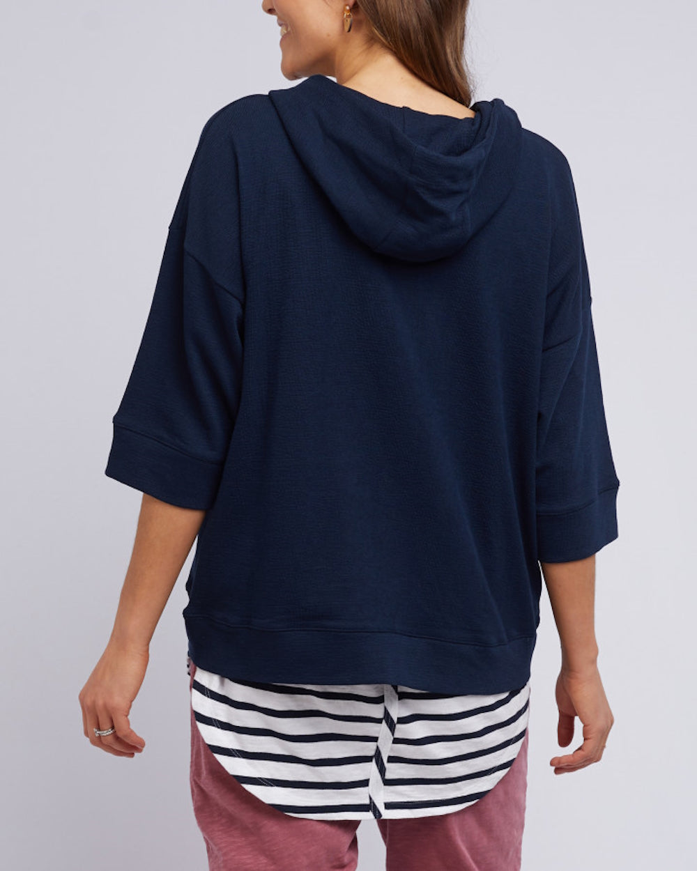 Beachy Hoodie  | Navy