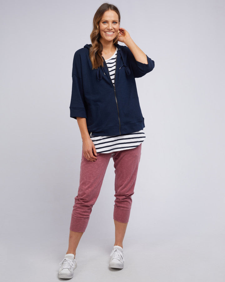 Beachy Hoodie  | Navy