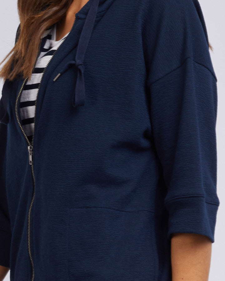 Beachy Hoodie  | Navy