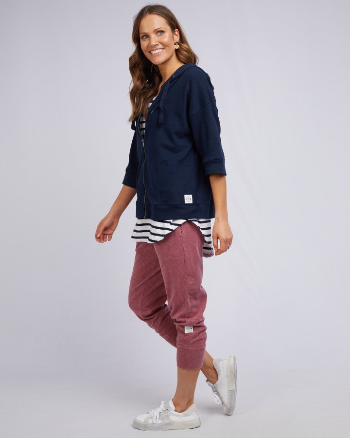 Beachy Hoodie  | Navy