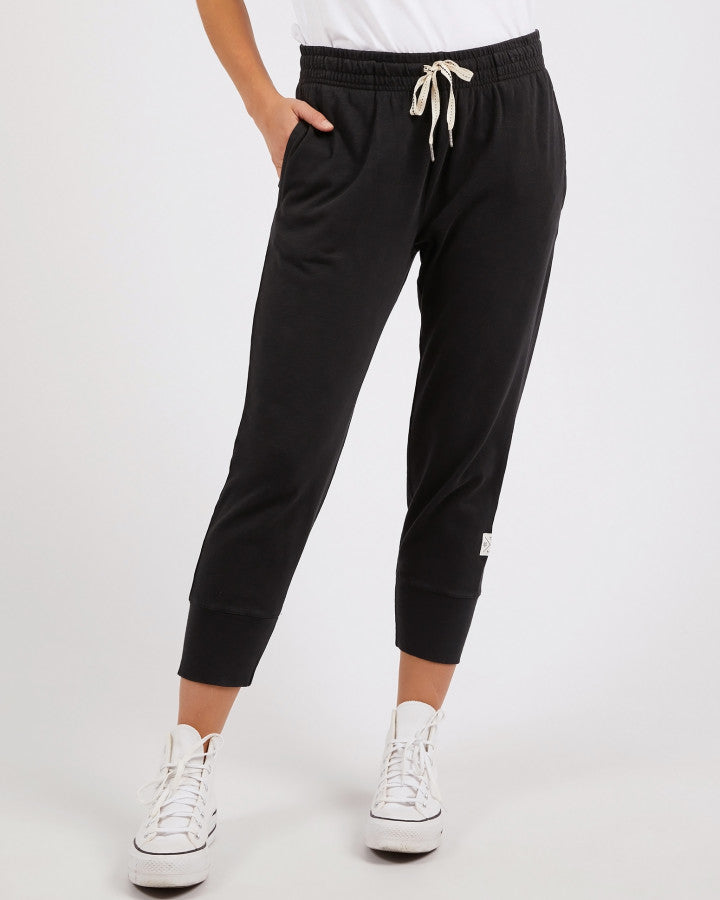 3/4 Brunch Pant - Black