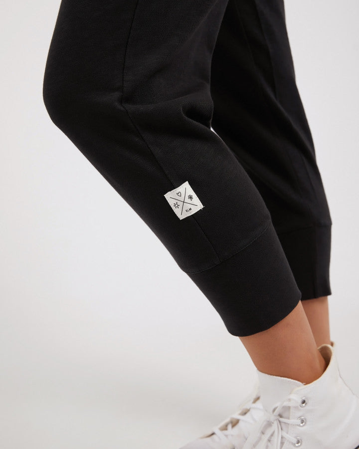 3/4 Brunch Pant - Black