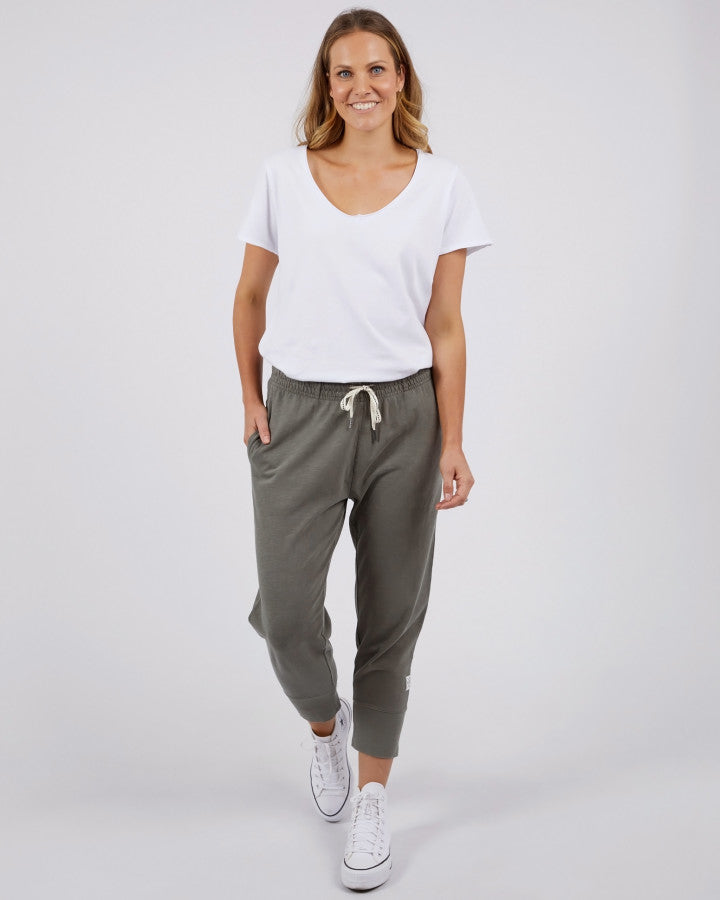 3/4 Brunch Pant - Khaki
